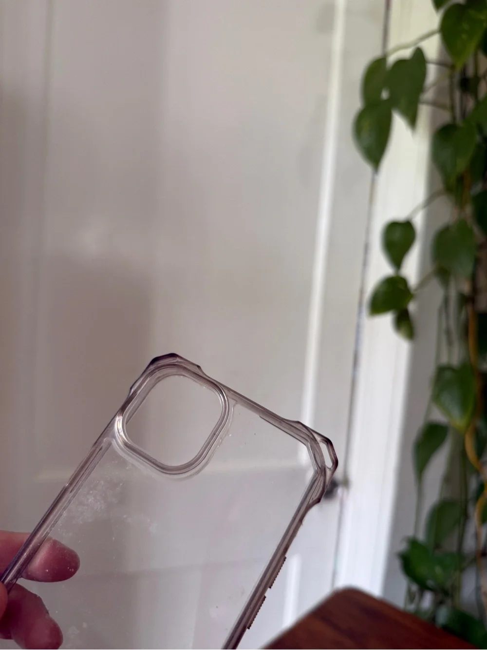 Clear Heavy Duty Phone Case 6.5” x 3” with Reinforced Corners